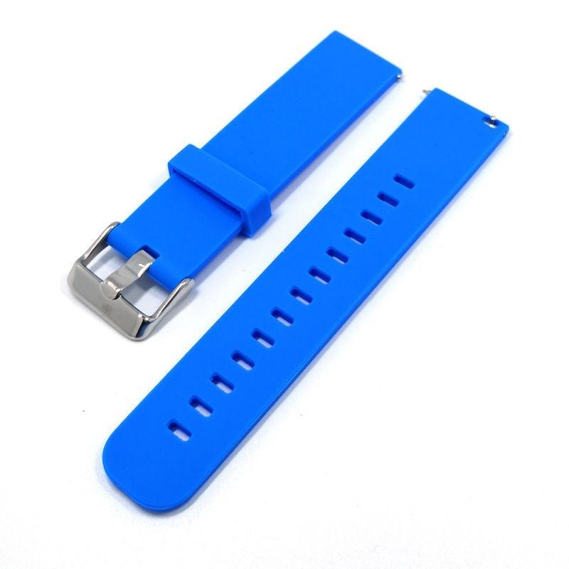 Cinturino per Orologio in Silicone 20mm 22mm 24mm Impermeabile Sportivo a Rilascio Rapido Cinturino Braccialetti Universale Orologio Uomo Donna
