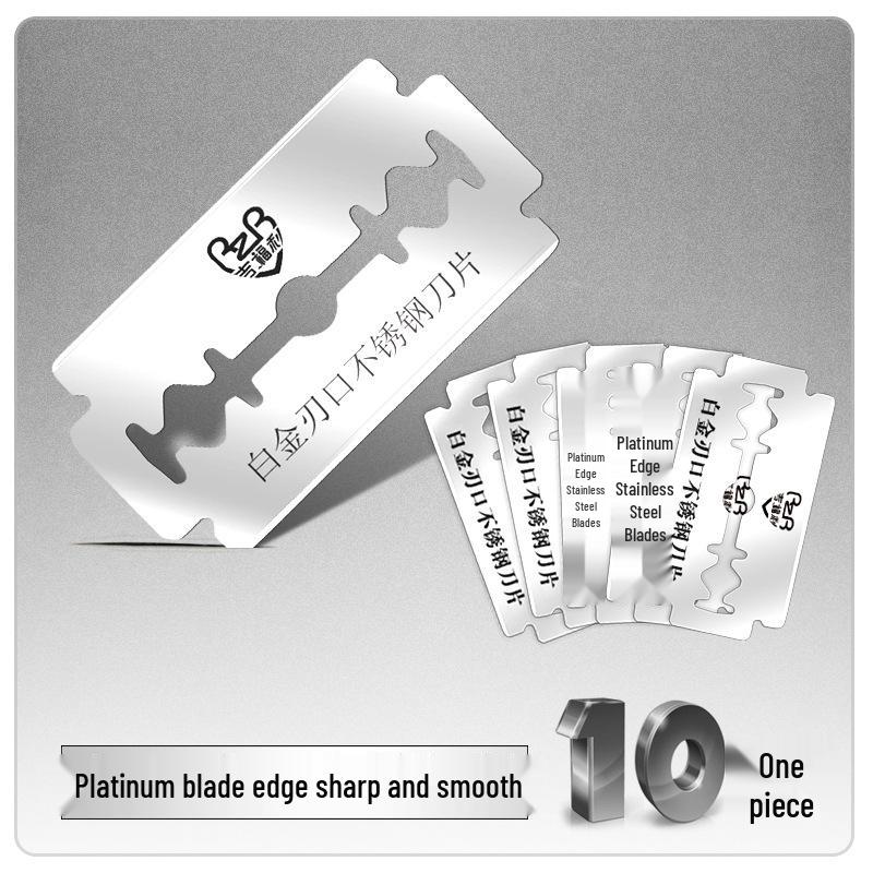 

Набор безопасной бритвы Gillette Classic из алюминиевого сплава с двойным лезвием