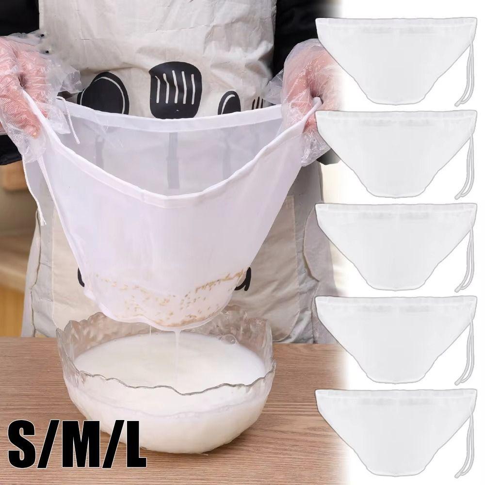 Anti-Blockierendes Küchen-Lebensmittelfilternetz Schüsselform Nylon-Filterbeutel Neuer Filterbeutel