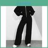 Damen Herbst Freizeit-Trainingsanzug aus Polyester für Lounge und Sportaktivitäten