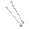 2PCS RC Front and Rr CVD Drive Shaft Steel RC Driveshaft Dogbones For   1/7 1/8 RC Cars