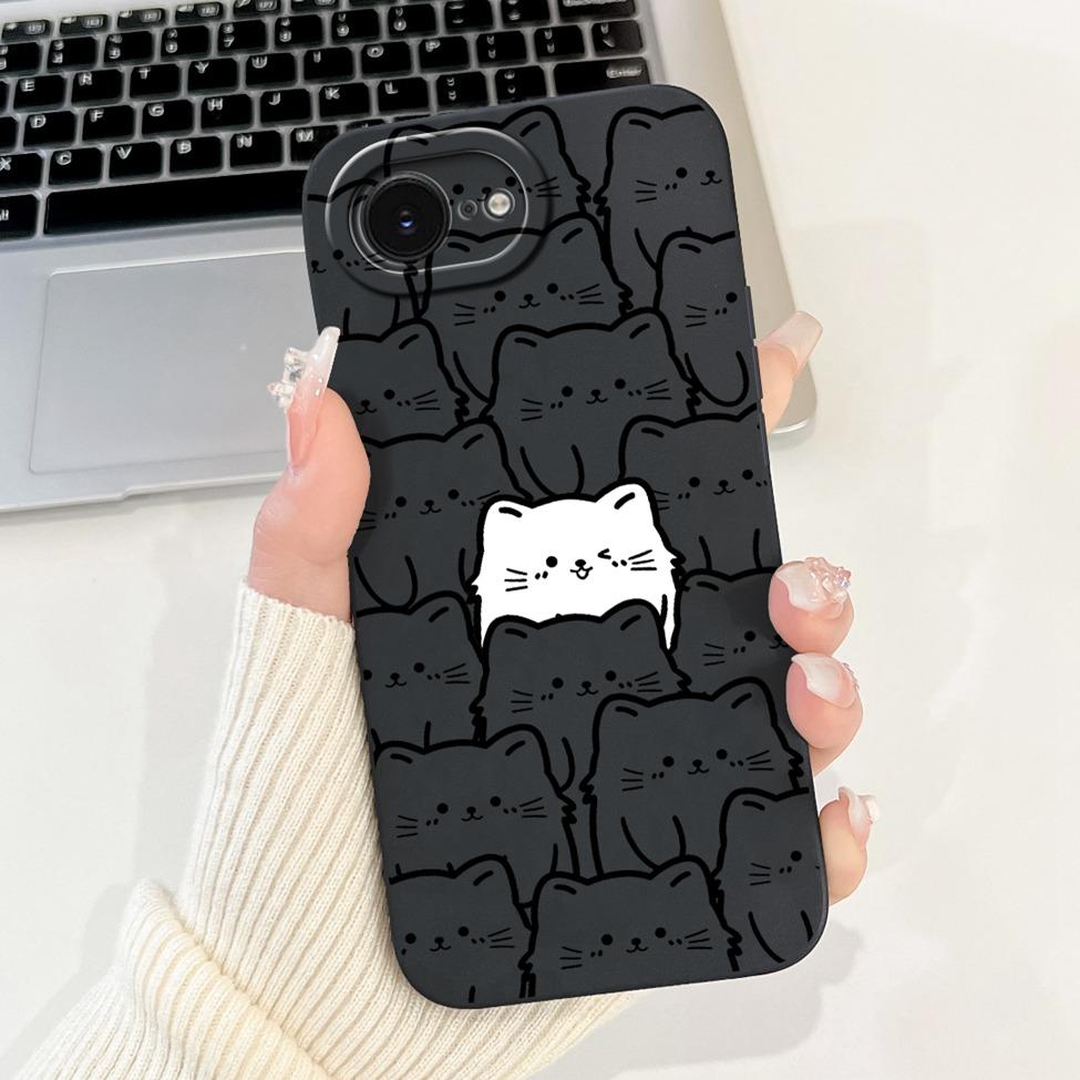 Funda For iPhone 16e A3212 A3409 A3410 A3408 Back Cover For iPhone 16e Case Silicone Fashion Luxury Cute Cartoon Cool Boys Girls