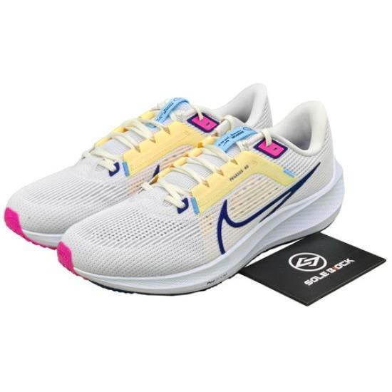 

Nike Air Zoom Pegasus 40 White Deep Royal Blue - DV3853-105 EU 40.5 белый