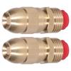 2Pcs Adjustable Watering Sprinkler G1 2 Male Thread Garden Lawn Brass Sprayer Nozzle
