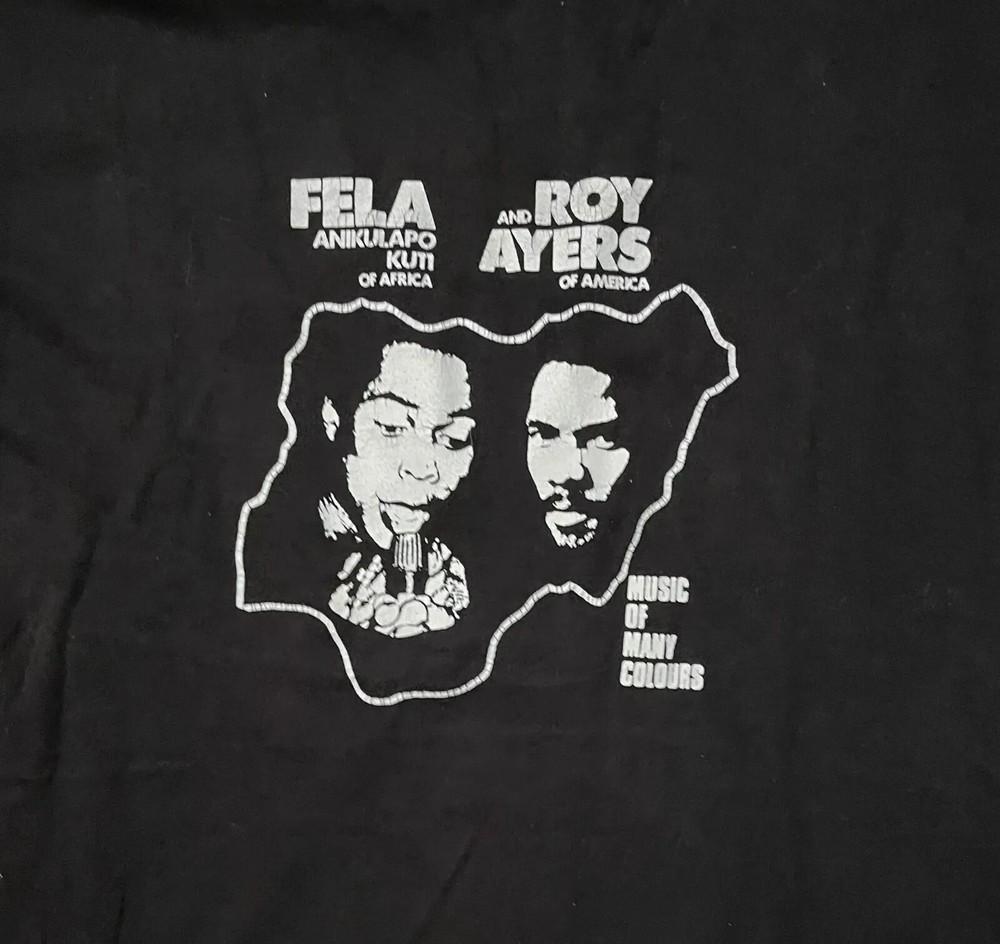 

New Fela KutiRoy Ayers -American funk Short Sleeve All Size Men s Shirt Unisex T-Shirt S