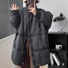 New Down Jacket Women's Winter Large Size Korean Style Mid-length Cotton Jacket Loose Casual Cotton Jacket