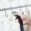1PC Stainless Steel Non-perforated Multi-purpose Double S Hook Hanging Hooks Hangers for Kitchen Bathroom