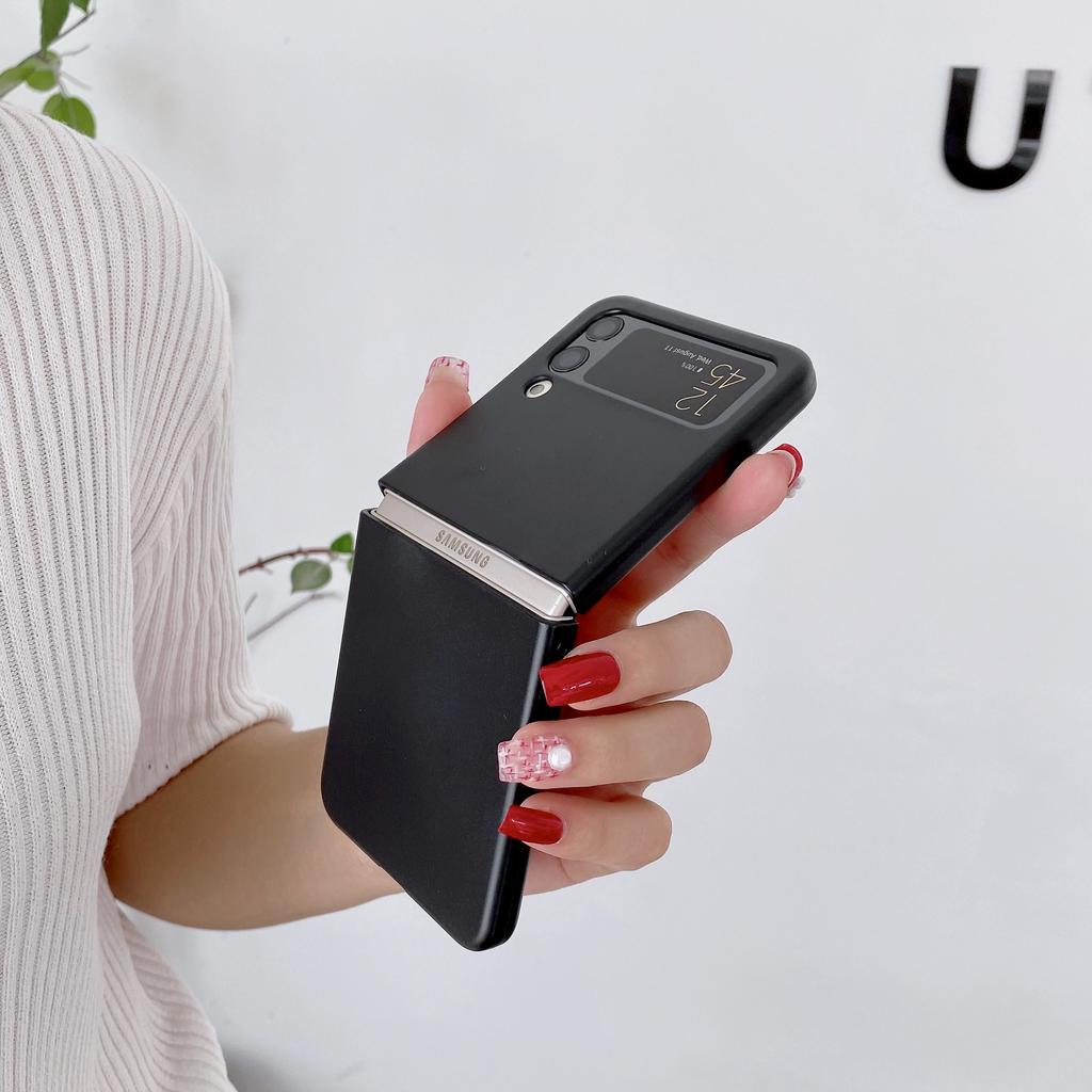 Groovy Mushroom Silhouette Phone Case For Samsung Z Flip 6 7 5G Z Flip 5 Galaxy Z Flip 3 4 5G ZFlip Shockproof Hard Cover TPU PC