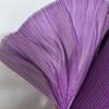 Thin Sheer Pleated Organza Fabric Bright Pleated Stiff Mesh Organza Dress Fabric Soft Comfortable DIY Sewing Fabric