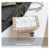 Korean Style Lace Crossbody Chain Bag for Women - Fashionable and Trendy Small Handbag