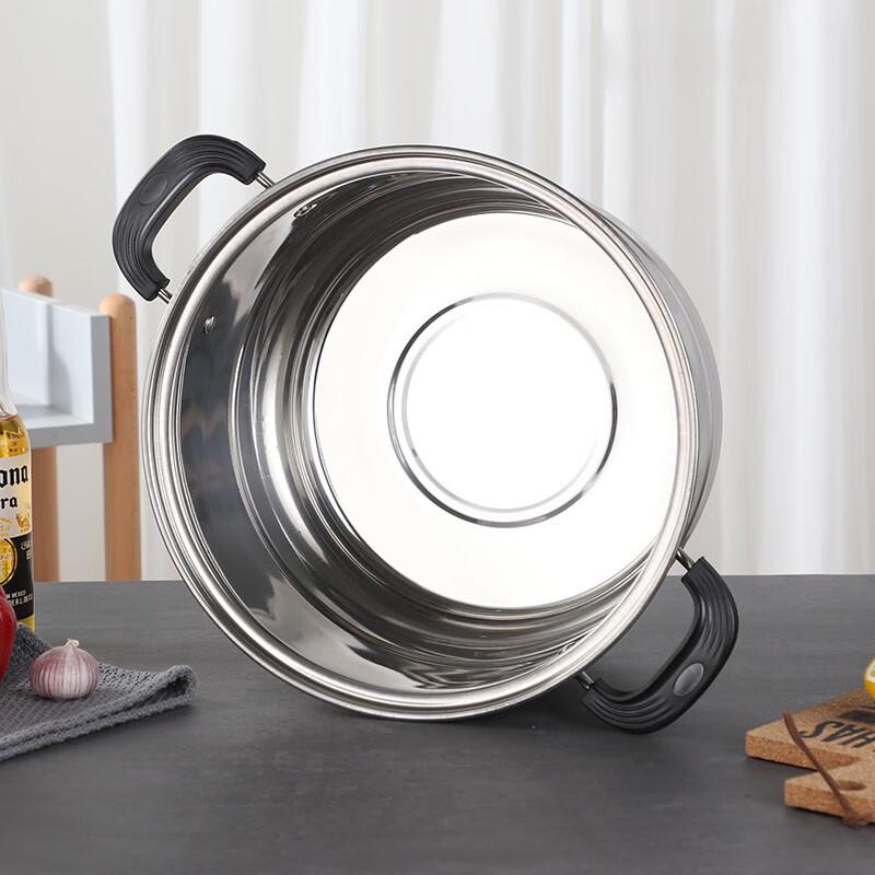 ZISIZ 304 Stainless Steel Multifunction Steamer and Soup Pot