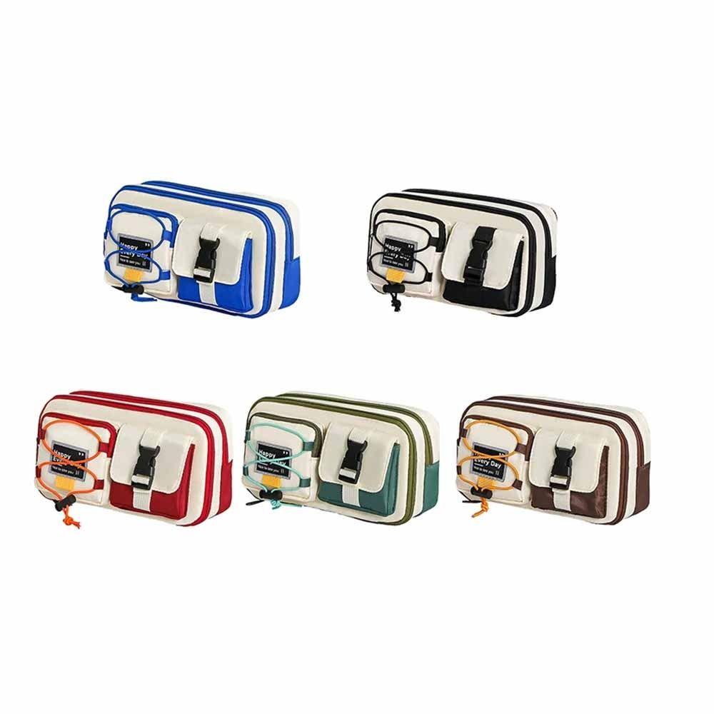 Dirt-resistant Pencil Pouch High Appearance Pen Bag Student Stationery Bag  Schools Supplies