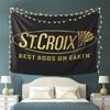 Life Love St Croix Merch Tapestry Wall Hanging Aesthetic Home Decor Tapestries for Living Room Bedroom