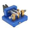 Morse Code Key Double Paddle Automatic Shortwave Portable CW Morse Telegraph Key for Camping Indoor