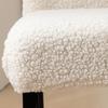 Thick Plushie Chair Covers Armless Chair Slipcover for Dining Room Seats Soft and Elegant Stretch For Autumn and Winter
