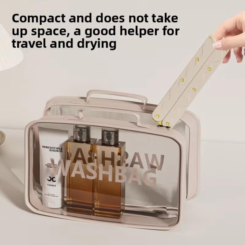 Portable Travel Foldable Hangers Windproof Anti Slip Clothes Rack Dormitory Household Use Drying Hangers Travel and Business