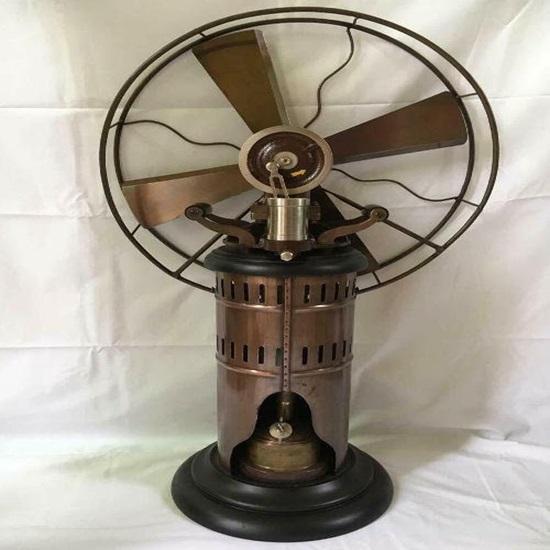 Antiker Kerosinölbetriebener Dampfventilator Funktionstüchtig Sammlerstück Museum Vintage Geschenkartikel Heimdeko Heim Büro Deko Geschen… Mehr