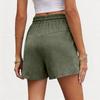 Women's Fashion Drawstring Casual Pocket Sports Shorts