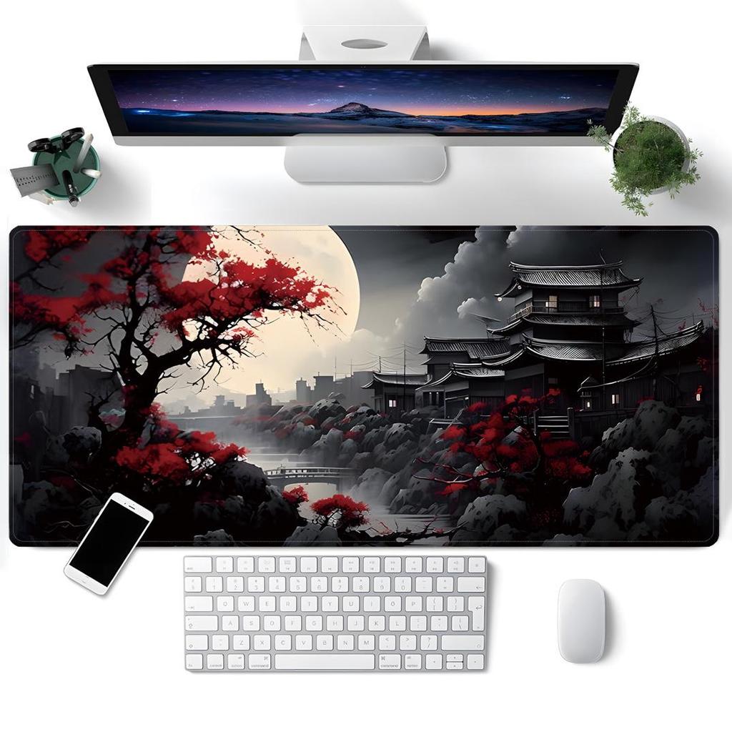 Custom Large Japan Esports Mouse Pad - Non-Slip Office Desk Mat for Laptops