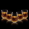 Einfacher transparenter Glas-Whisky-Glas-Diamant-Glas-Wasserbecher