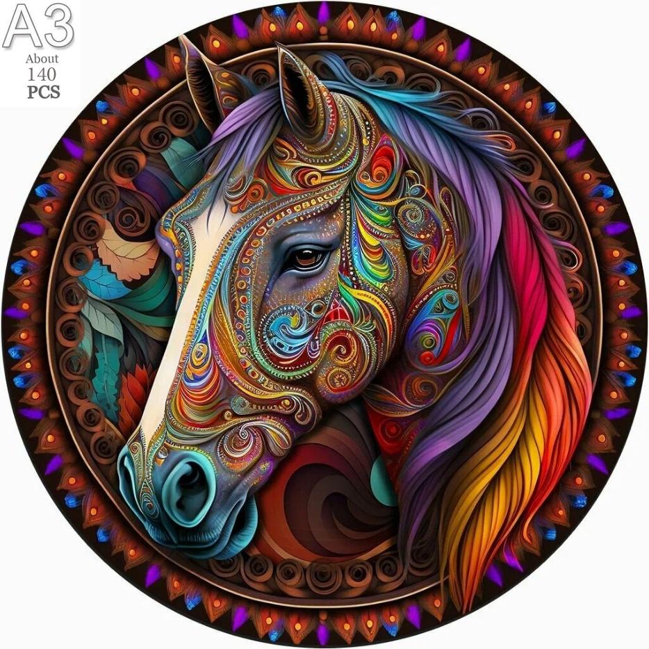 

Пазлы с животными 300 деталей Деревянные для взрослых Детей Подарки на день рождения Уникальный пазл Сова Семейные игры Игрушки Деревянные пазлы 2023