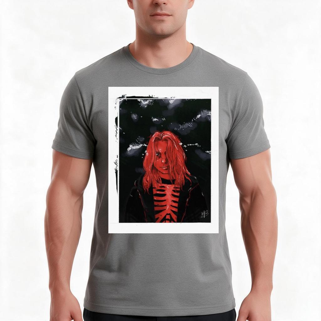 Phoebe Bridgers Drawing TShirt Summer Casual Cotton Tee Oversized Streetwear Tops Vintage Graphic Print Unisex Unisex Unisex