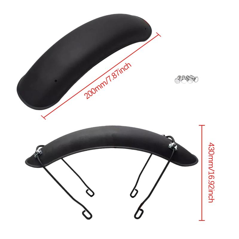 Motorbike Front Mudguard Black Metal Vintage Motorcycle Fenders Universal Motorcycle Front Fender Cover Protector Accessories