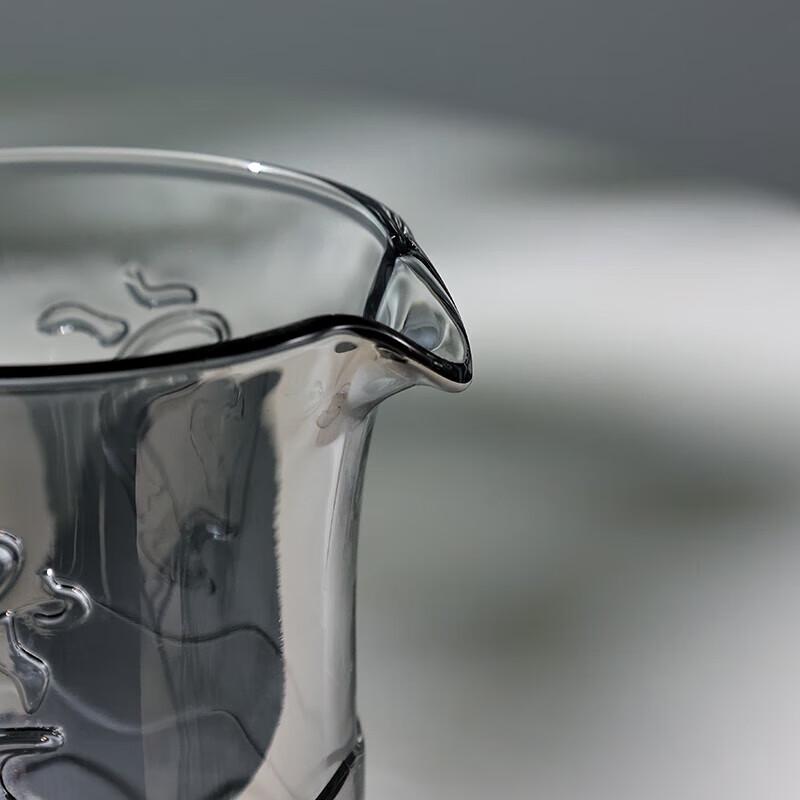 Glazed Glass Tea Serving Pitcher