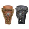 Medieval Wristband Men Cosplay Furred Arm Guard Gauntlet Bracer for Men Cosplay PU Arm Guard for Photoshoots and Stage