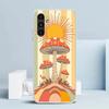 Boho Hippy Mushroom Sunrise Cover for Samsung Galaxy A17 A37 A57 A16 A26 A36 A56 A15 A14 A55 Phone Case A13 A53 A25 A35 A24 A34