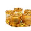 Compartmentalized Serving Tray for Nuts And Sweets, Appetizer Bowls Condiments The Living