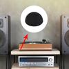 4 PCS Speaker Shock Absorbing Foot Mat 20mm Elastomer Damper Vibration Isolation Feet Silicone for Turntable Amp CD DAC Recorder