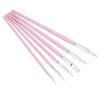 6pcs Professional Acrylic Paint Brush Set Clay Sculpting Tool Set For Watercolor Painting