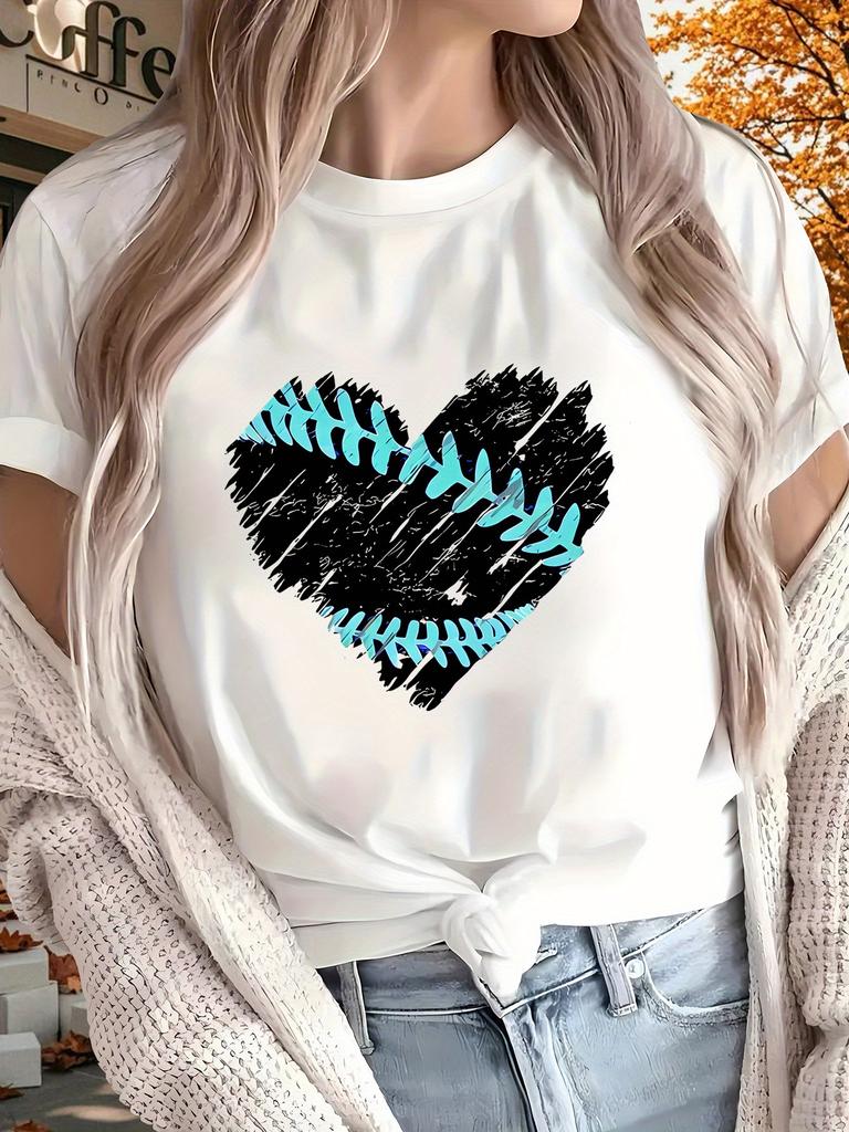 Seasons Can Be Worn for Outdoor Home Sports Gift ValentineS New WomenS Printed Tshirt Four Harajuku Casual Fashion Tops Tees