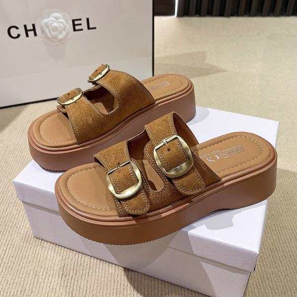 

Модные тапочки Повседневная обувь Слиперы Женские шлепанцы Платформа Роскошные Мягкие 2025 Досуг Модная обувь Женские тапочки Уличная платформа Роскошные 35