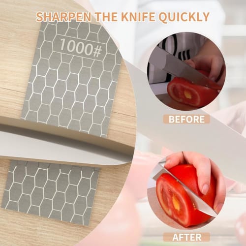 Lzcxszzm Diamond Grinding Wheel Set, Abrasive Discs with Honeycomb Surface Plates, Coarse to Extra Fine Grit, 200/400/600/1000/2000 Grit