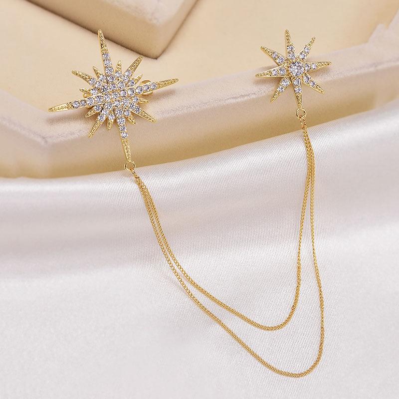 Корейский темперамент Mangxing Брошь Легкая Роскошная Ниша Высококачественные Булавки Аксессуары Модная Личность Универсальная Одежда Украшения