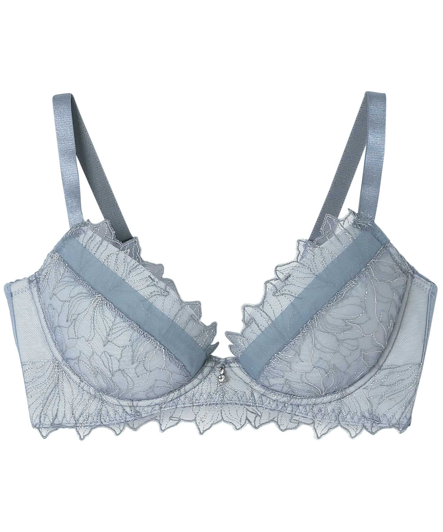 

создает четкий силуэт, поддерживает грудь полной, бюстгальтер A cup B75 [Amph] бюстгальтер, декольте, бока, [тип с двойным наполнением Glama-Rich] в наличии, BYJ372, женский, BU,