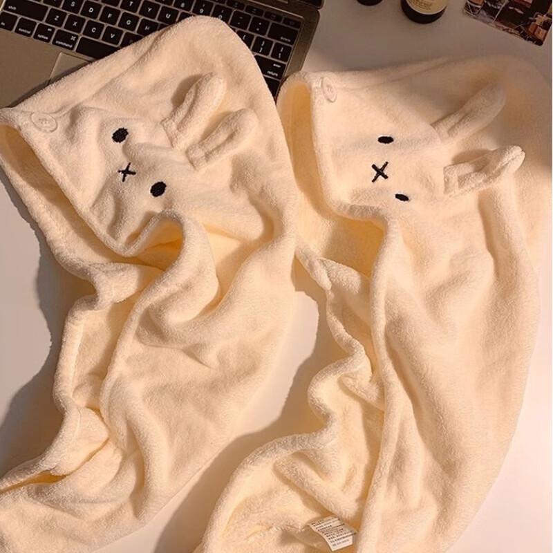 Anvelo Coral Fleece Quick Dry Hair Turban 2-Pack