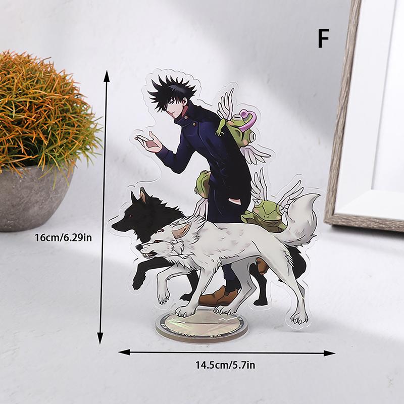 Anime Figure Jujutsu Kaisen Acrylic Stand Model Gojo Satoru Itadori Yuji Fushiguro Megumi Cosplay Figure Desktop Decor Toys