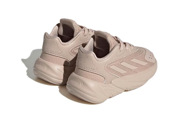 Adidas Originals Ozelia El Low top Sports Casual Shoes Brown Infant And Toddler HQ1613