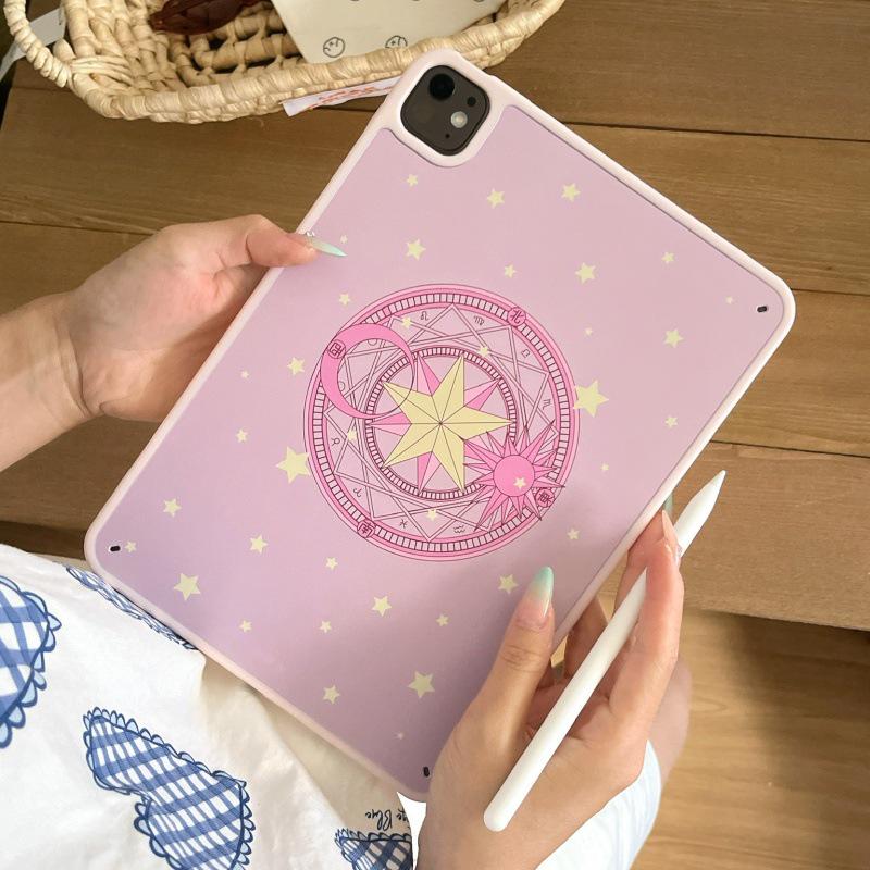 Pink Sakura Magic Circle iPad Pro Case for 2021 & 2025 Models iPad mini 6/7 (8.3-inch)