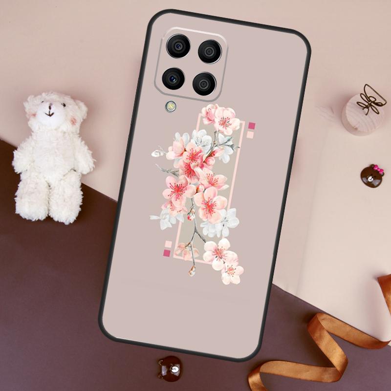 Aesthetics Flower Case For Samsung Galaxy M32 M52 M14 M54 M13 M33 M53 M56 M36 M16 M31 M11 M12 M35 M55 M15 M06