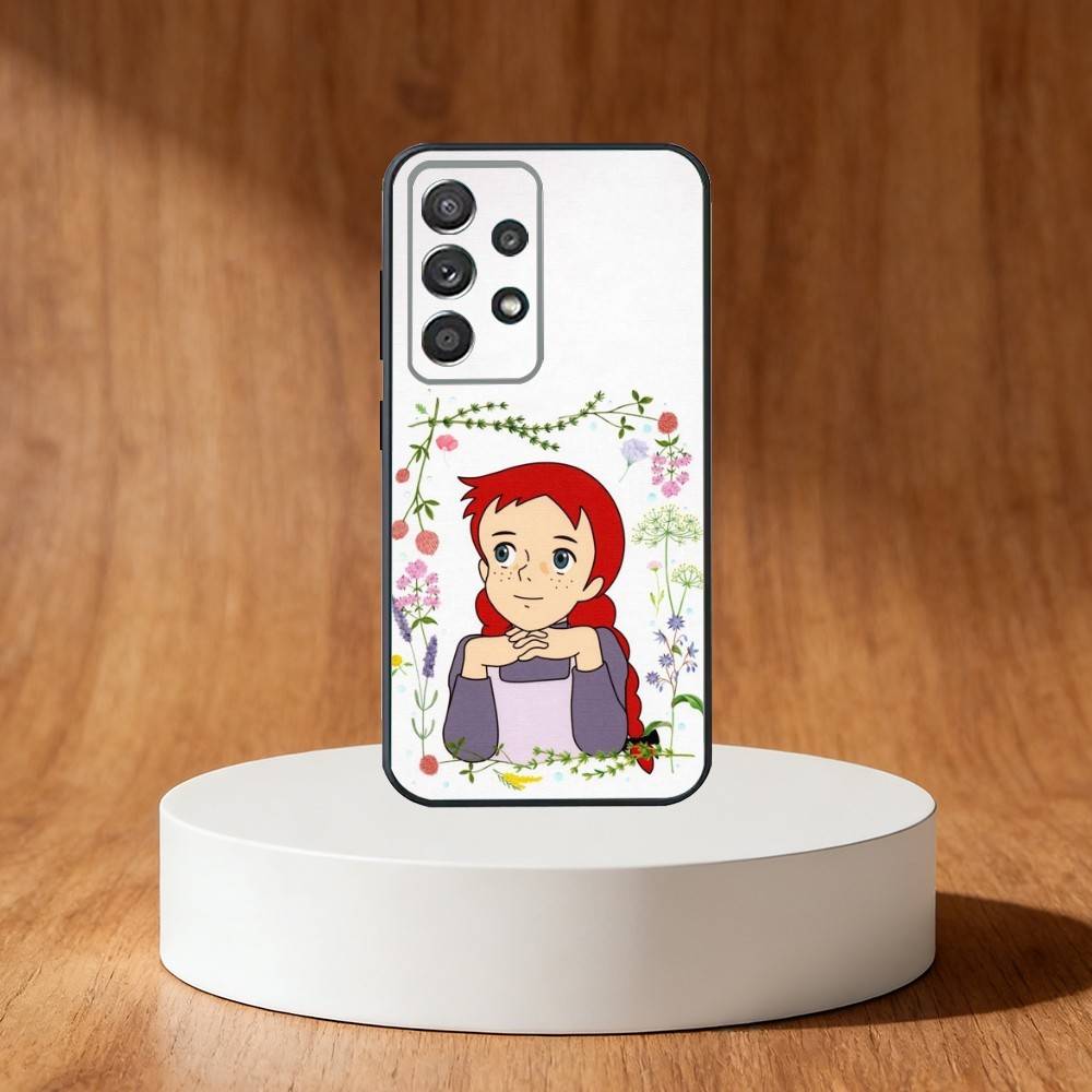 Anne of Green Gables Anne Shirley Phone Case For Samsung S25,S24,S21,S22,S23,S30,Ultra,S20,Plus,Fe,Note,10,9,5G Black Cover