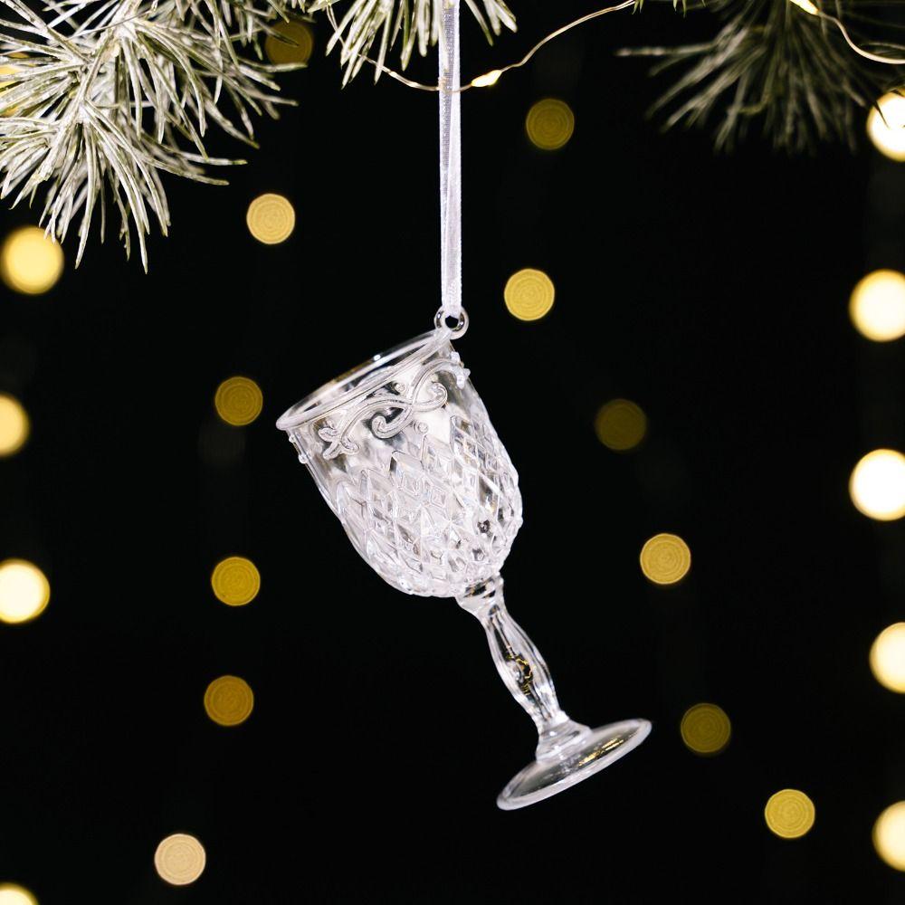 Carousel Acrylic Christmas Tree Ornaments DIY Ballet Girl Pendants  New Year