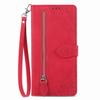 Leather Wallet Flip Case for Samsung Galaxy A54 A34 A24 A53 A33 A72 A52 A23 4G 5G with Zipper Pocket Cover