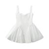 European & American Style 2025 Autumn Solid Color Slim Fit Mini Skirt with Spaghetti Straps & Waist-cinching Design
