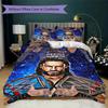 Rockstar Energy Pattern Bedding uilt Set uilt Cover Pillowcase Home Decoration Birthday Gift (1 * duvet cover + 2 * pillowcase without core)133