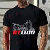 NT1100 Motorcycle For Riders T-Shirt Motorrad Fans Cotton Men Short Sleeve O-Neck Tees