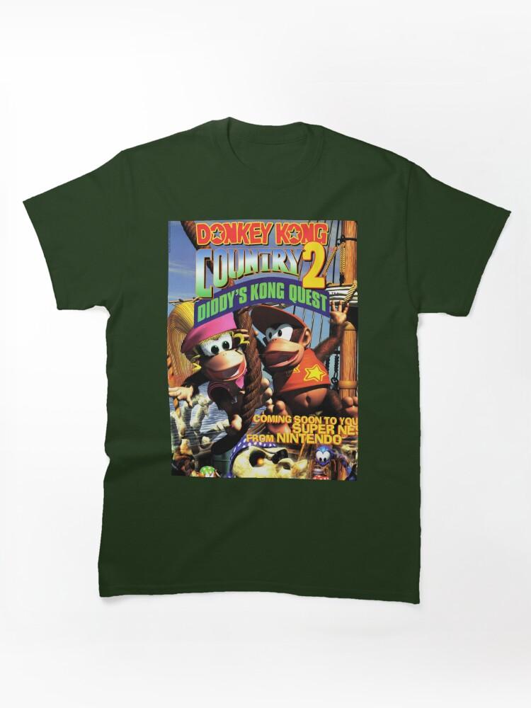 Donkey Kong Donkey Kong Country 2 game poster Classic T-Shirt